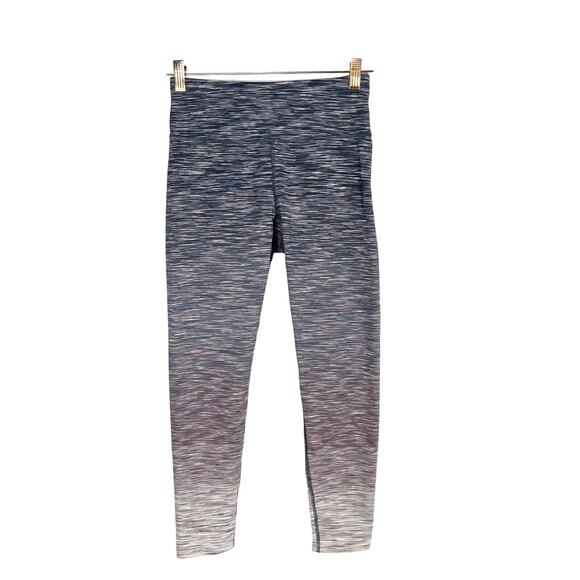 Calvin Klein Performance Spacedye Ombre High Waist Leggings Blue Evening Sand S - Picture 1 of 11
